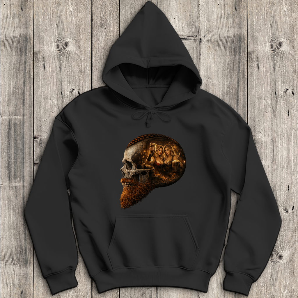 Herren Hoodie Alte Taverne im Schädelfundament