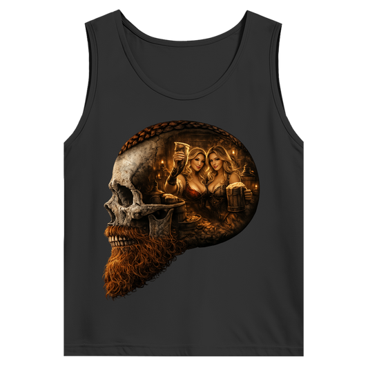 Herren Basic Tank Top Alte Taverne im Schädelfundament