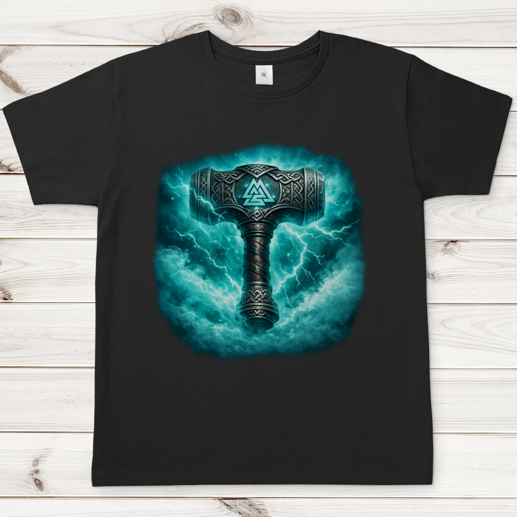Herren T-Shirt Thors Hammer – Mjölnir