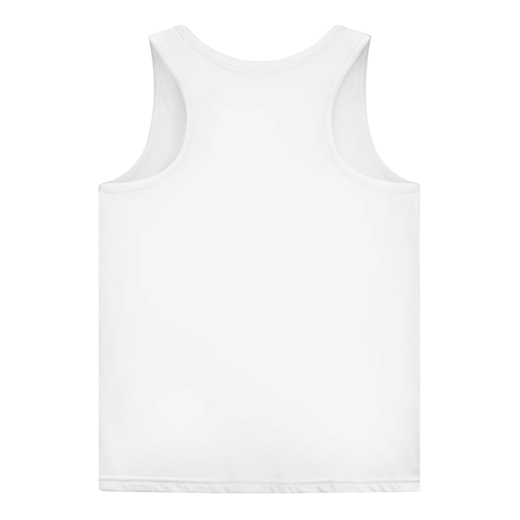 Damen Basic Tank Top Wolf im Runenkreis unter dem Mond