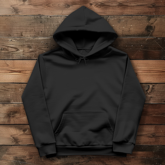 Damen Hoodie Raben auf einem verfallenen Schädel
