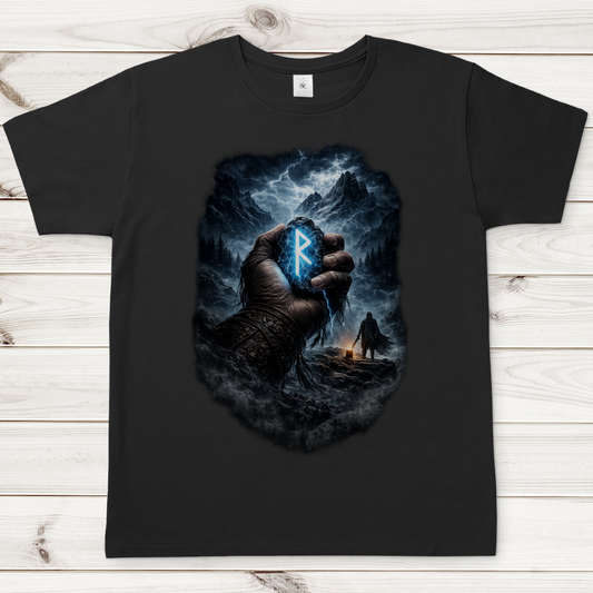 Herren T-Shirt Die Macht des Runensteins