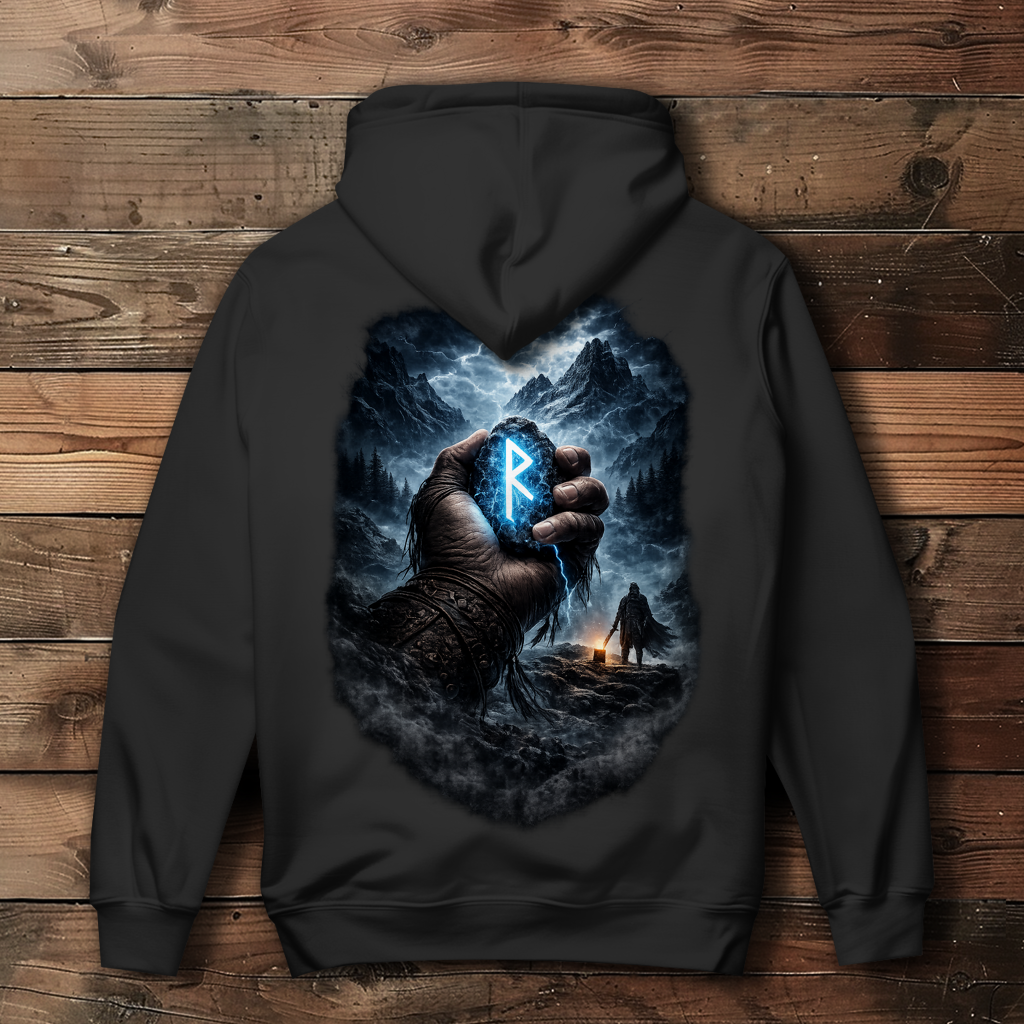 Damen Hoodie Die Macht des Runensteins