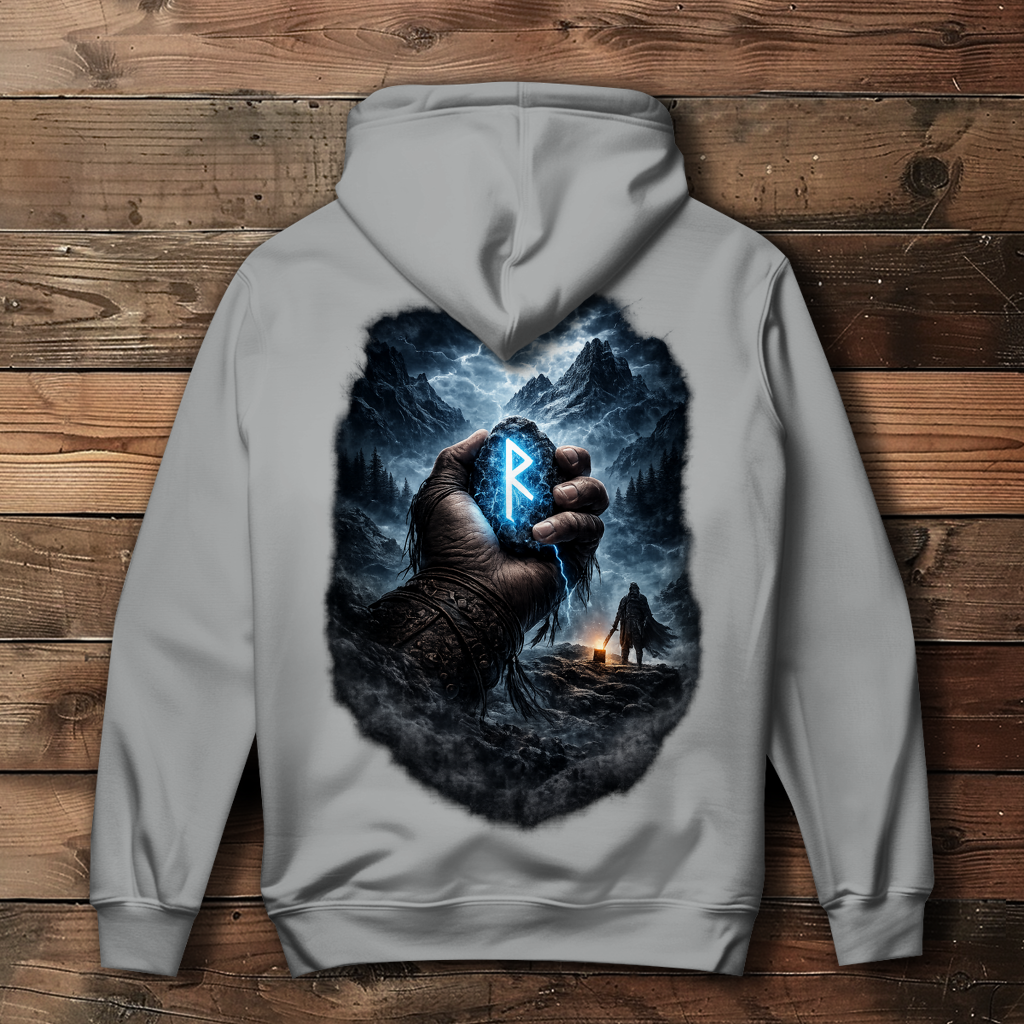 Damen Hoodie Die Macht des Runensteins