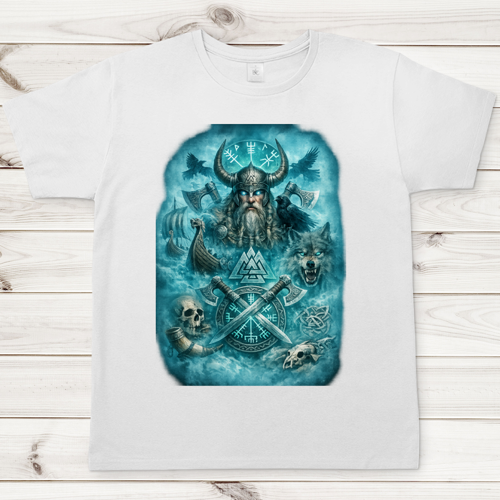 Herren T-Shirt Der Erwachte Allvater