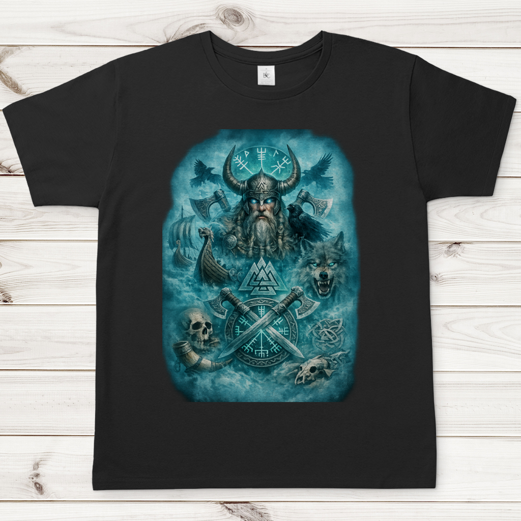 Herren T-Shirt Der Erwachte Allvater