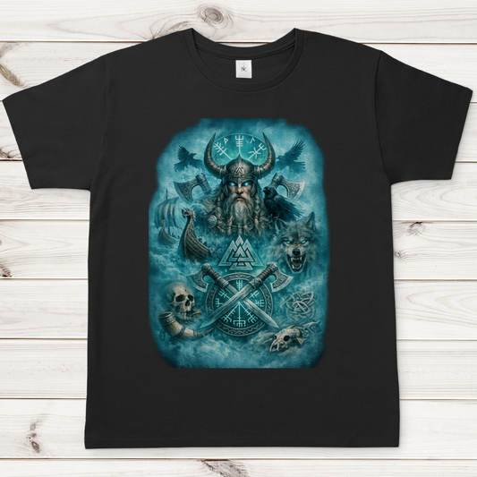 Herren T-Shirt Der Erwachte Allvater