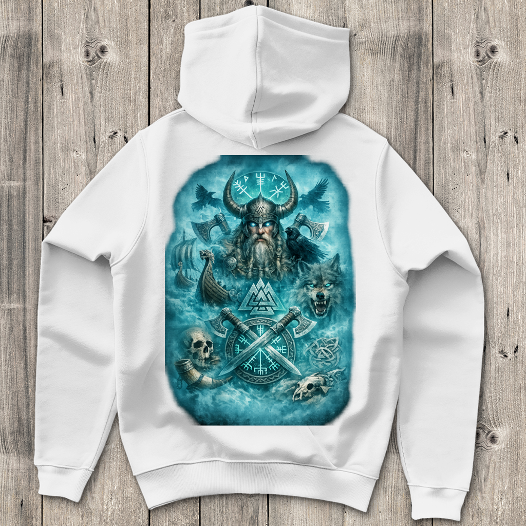 Herren Hoodie Der Erwachte Allvater