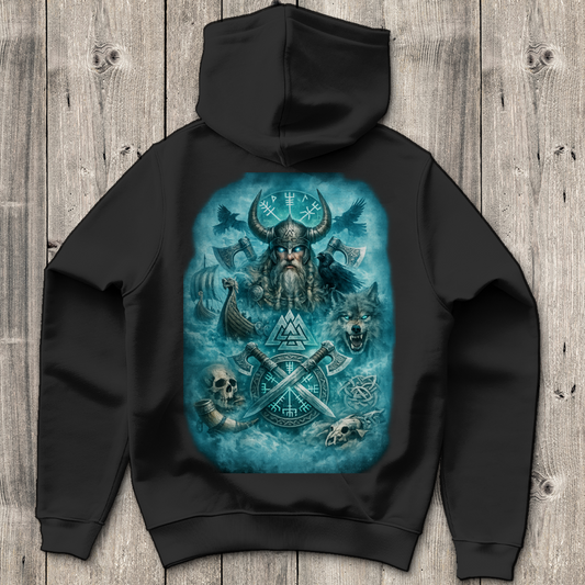Herren Hoodie Der Erwachte Allvater