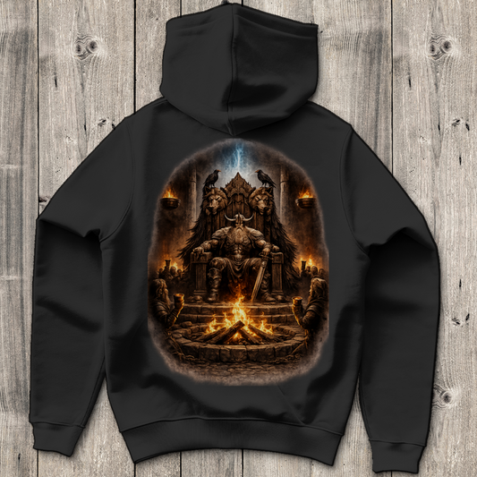 Herren Hoodie Der mächtige Häuptling und seine Krieger