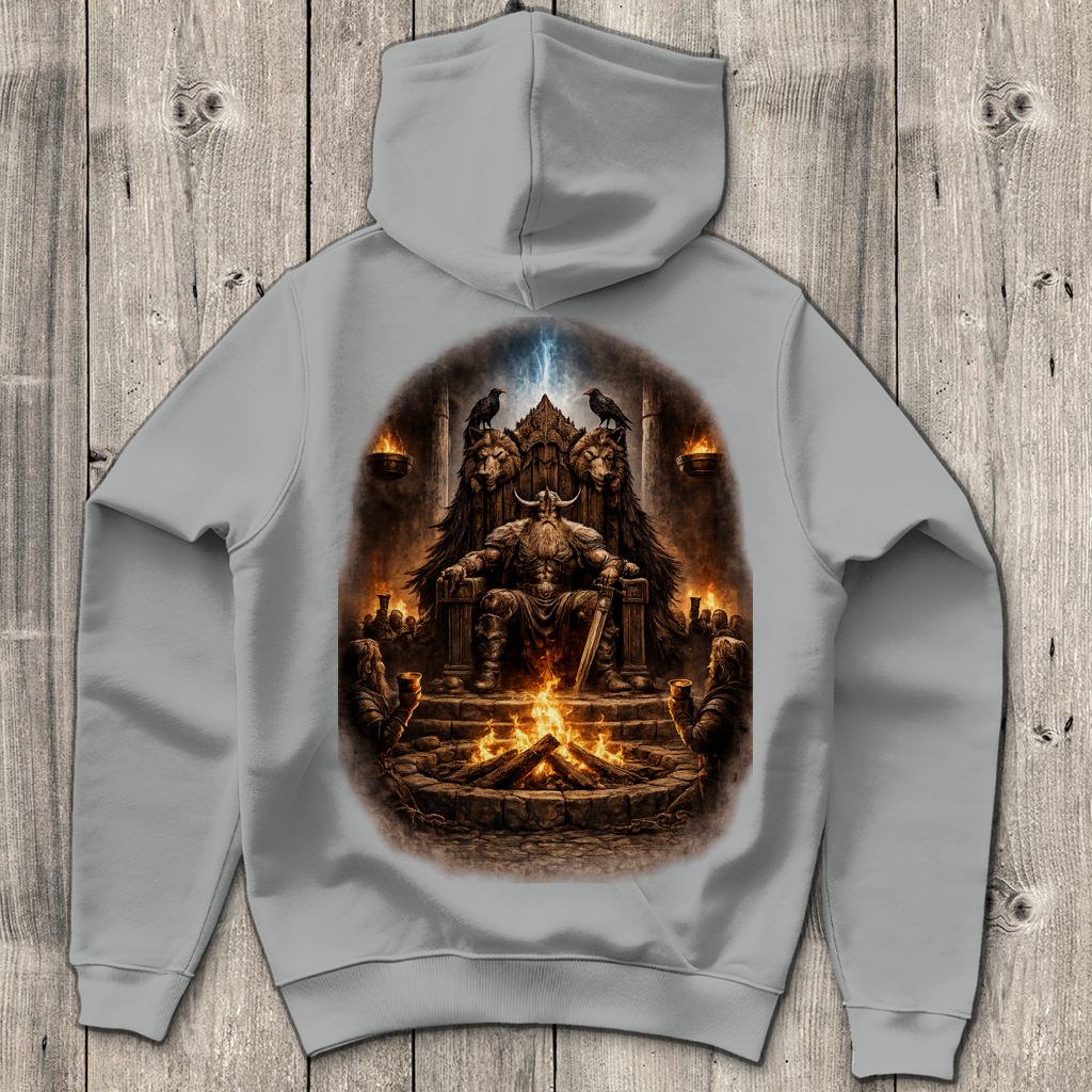 Herren Hoodie Der mächtige Häuptling und seine Krieger