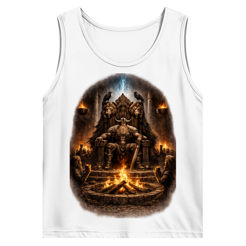 Herren Basic Tank Top Der mächtige Häuptling und seine Krieger