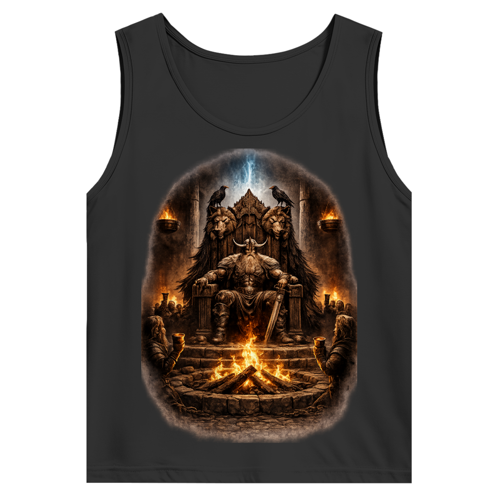 Herren Basic Tank Top Der mächtige Häuptling und seine Krieger