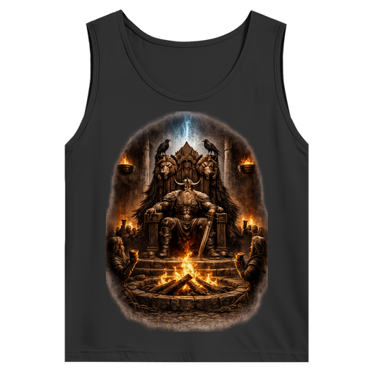 Herren Basic Tank Top Der mächtige Häuptling und seine Krieger