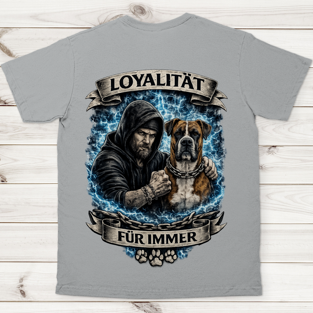 Herren T-Shirt La Familia für immer mit Boxer