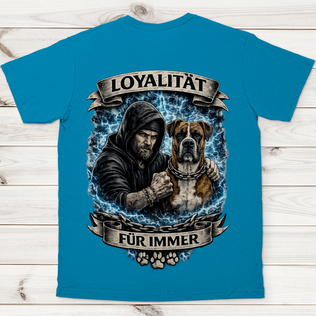 Herren T-Shirt La Familia für immer mit Boxer