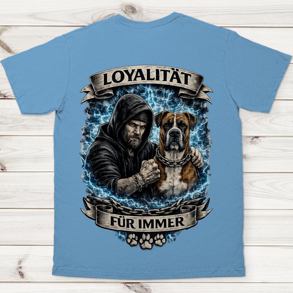 Herren T-Shirt La Familia für immer mit Boxer