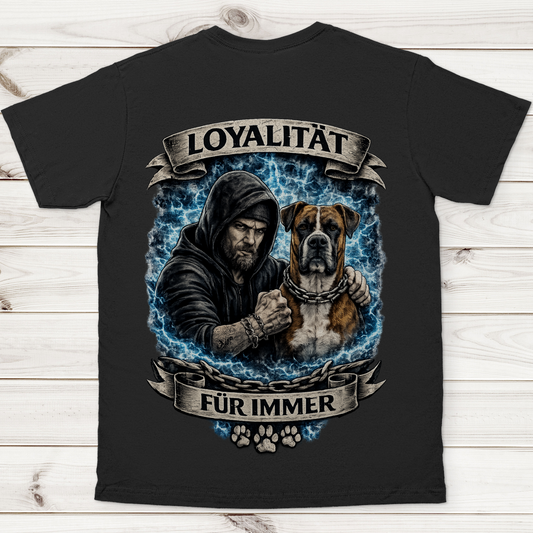 Herren T-Shirt La Familia für immer mit Boxer