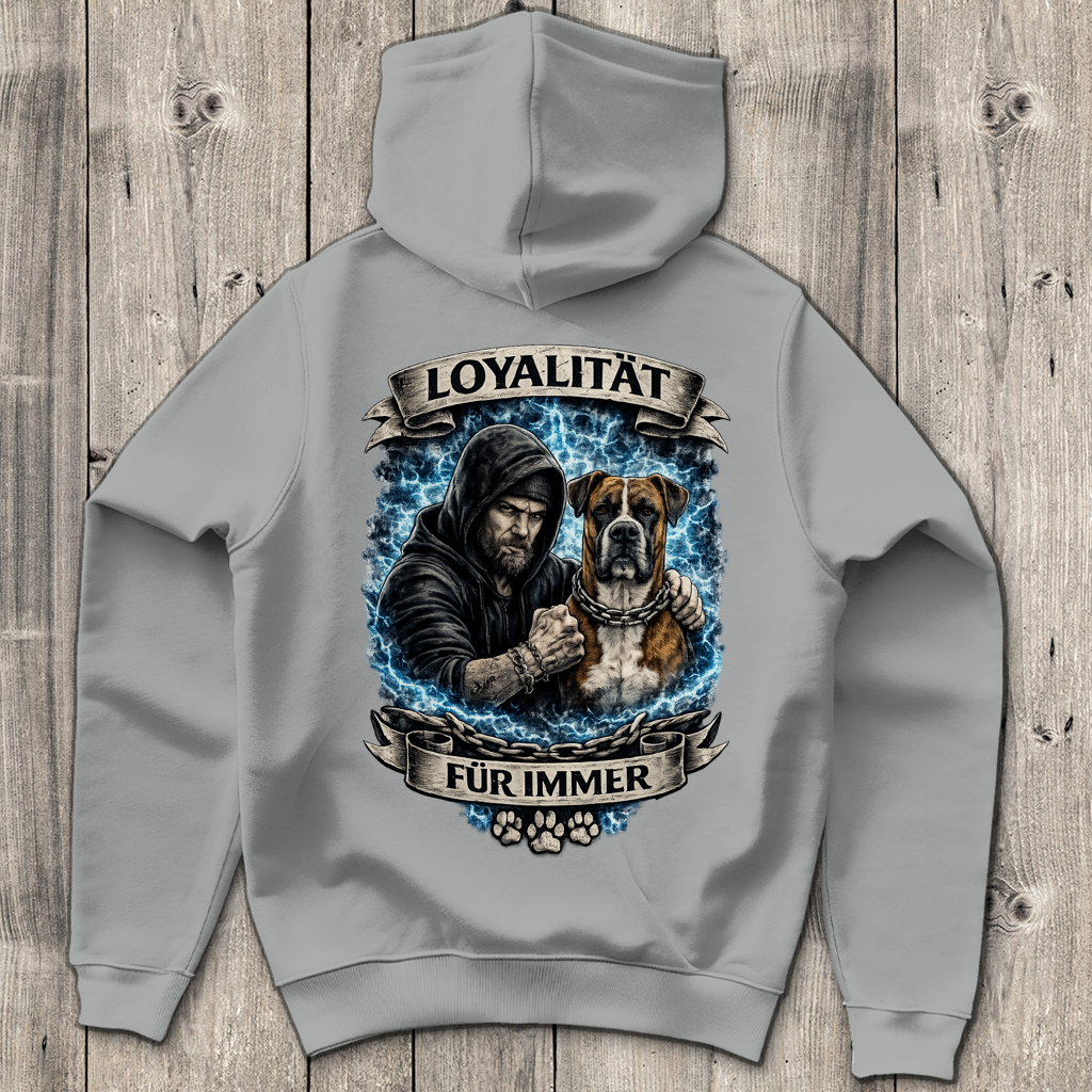 Herren Hoodie La Familia für immer mit Boxer