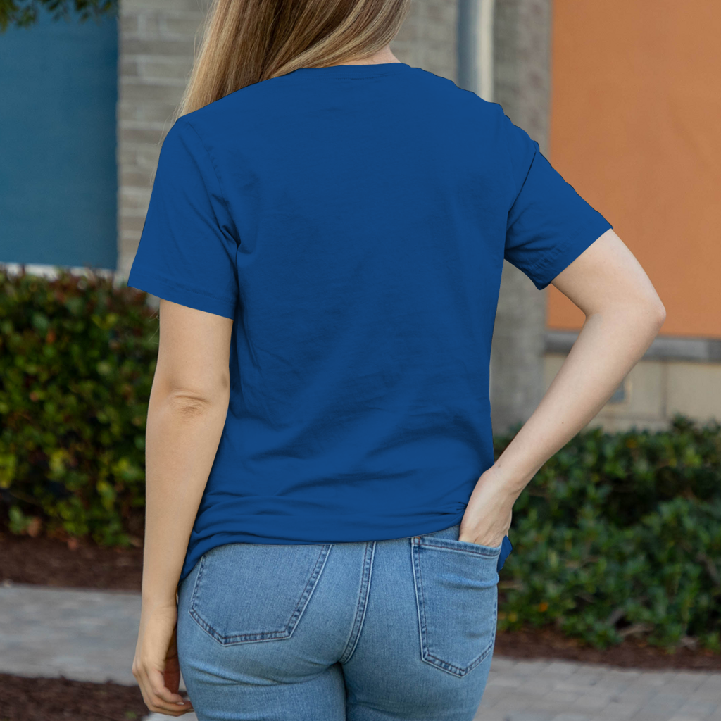 Damen T-Shirt Der Tod im blauen Nebel