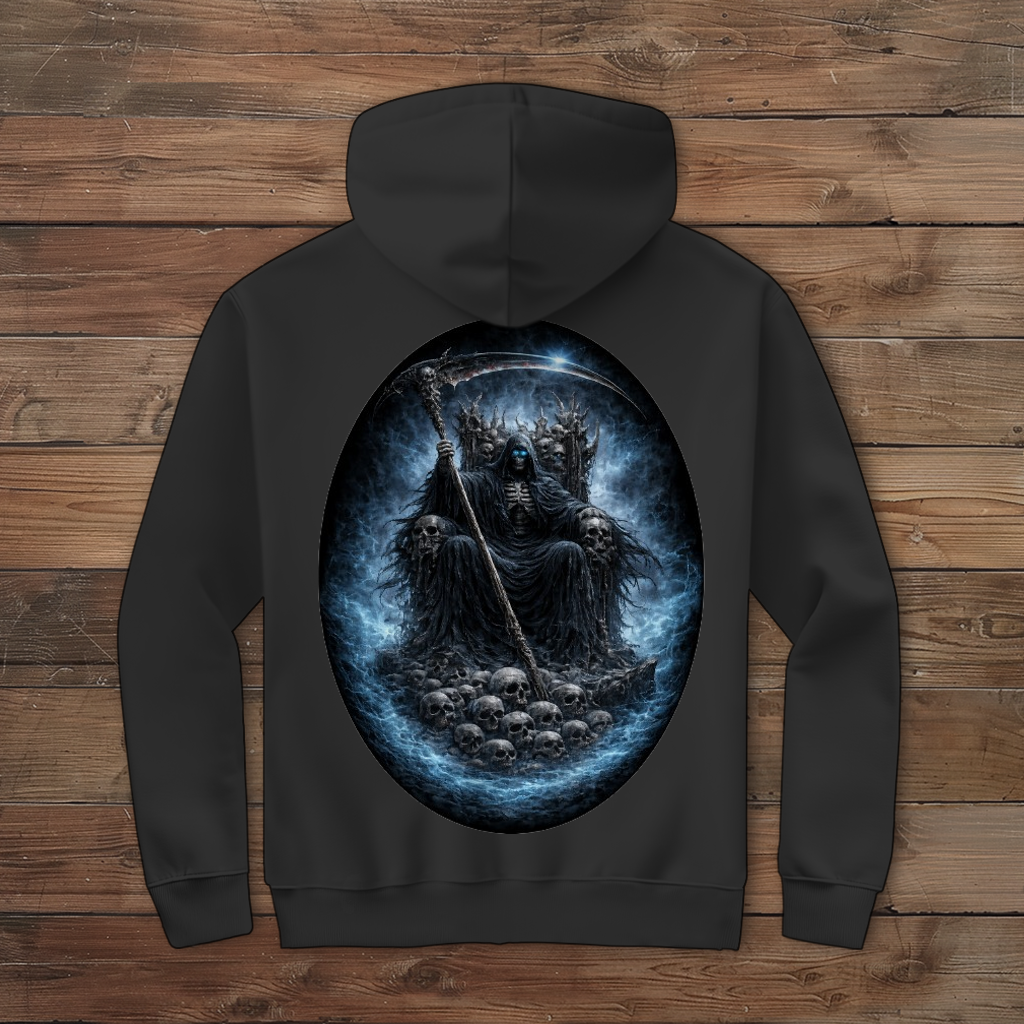 Herren Zipper Hoodie König des Jenseits