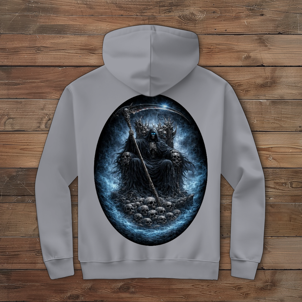Herren Zipper Hoodie König des Jenseits