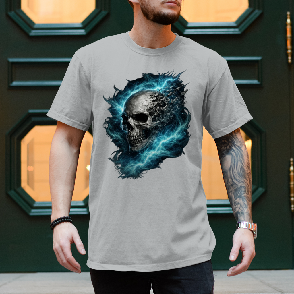Herren T-Shirt Knochenspannung
