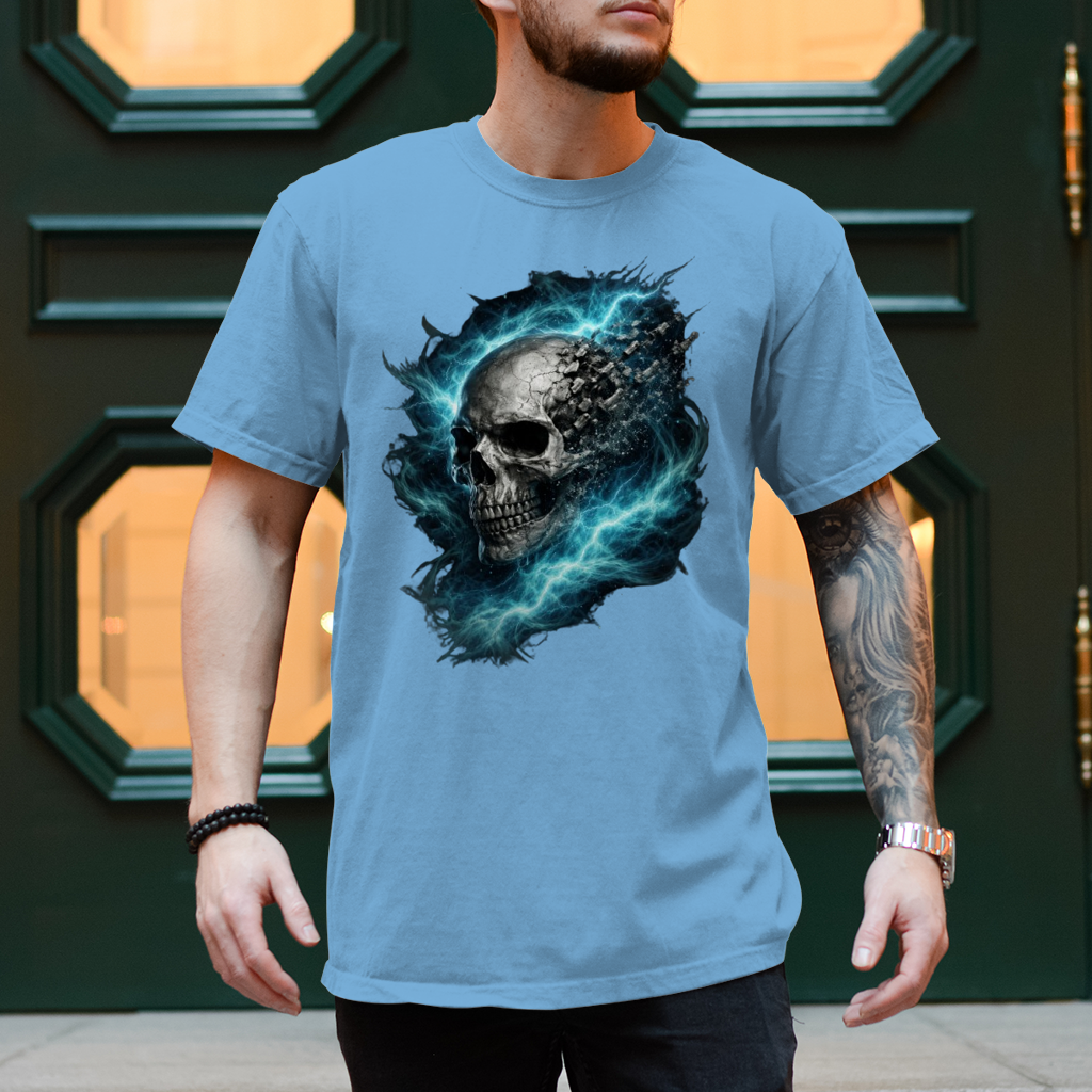 Herren T-Shirt Knochenspannung