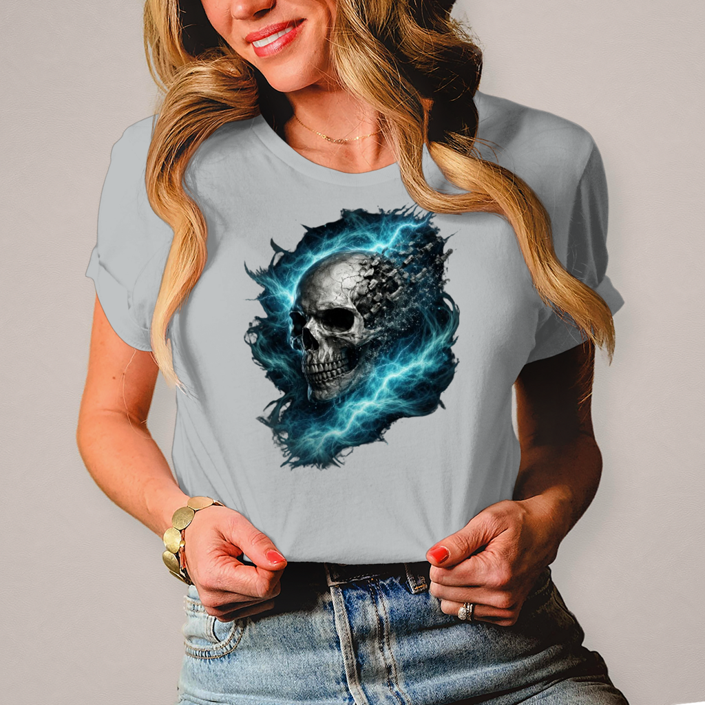 Damen T-Shirt Knochenspannung