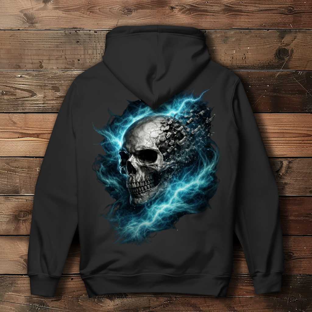 Damen Hoodie Knochenspannung