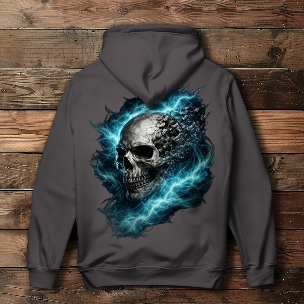 Damen Hoodie Knochenspannung