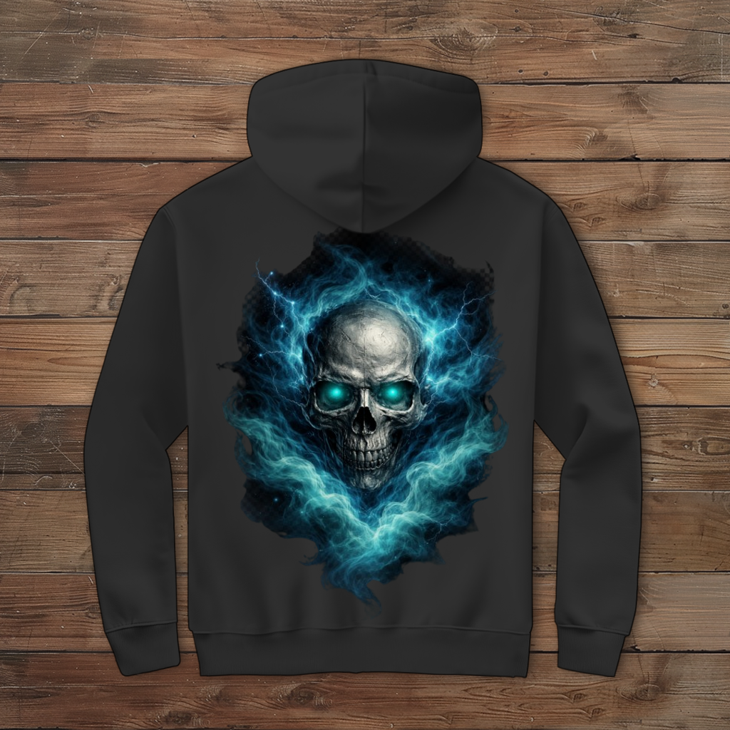 Herren Zipper Hoodie Totengewitter