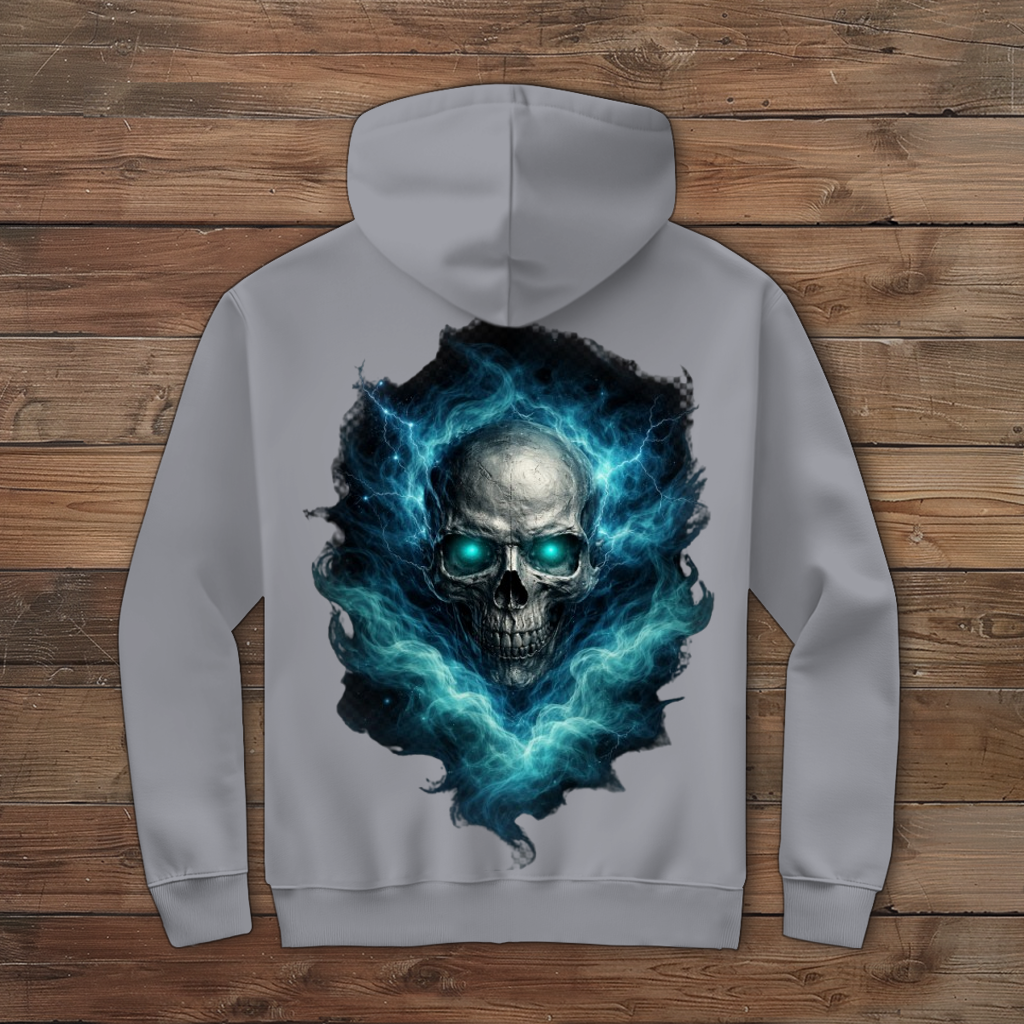 Herren Zipper Hoodie Totengewitter