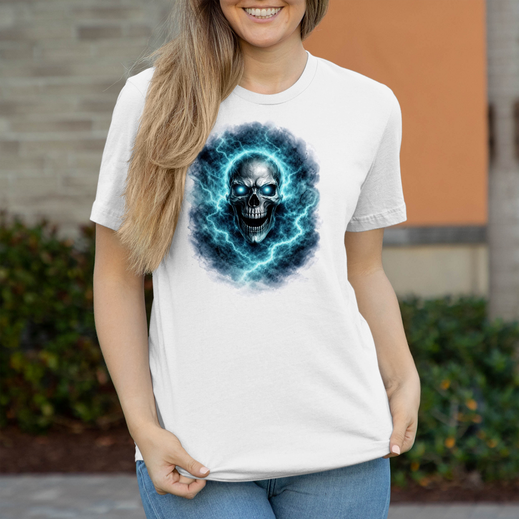 Damen T-Shirt Unter Strom