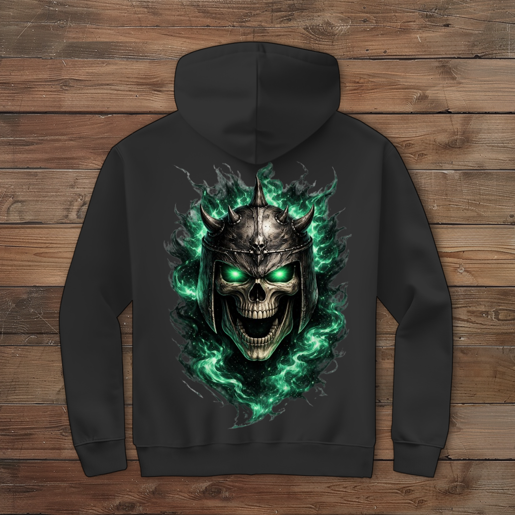 Herren Zipper Hoodie Geist des Krieges