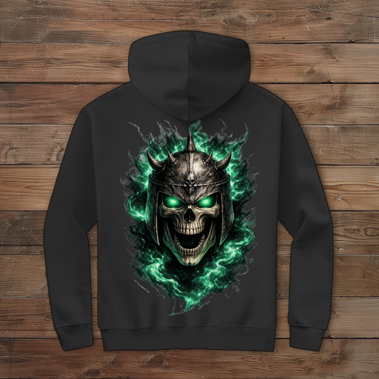 Herren Zipper Hoodie Geist des Krieges