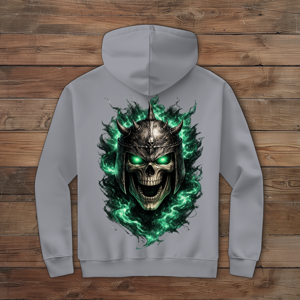 Herren Zipper Hoodie Geist des Krieges
