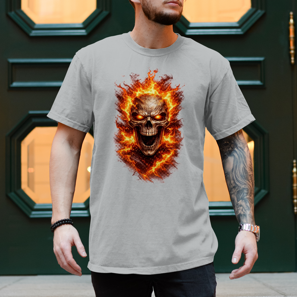 Herren T-Shirt Feuerwut