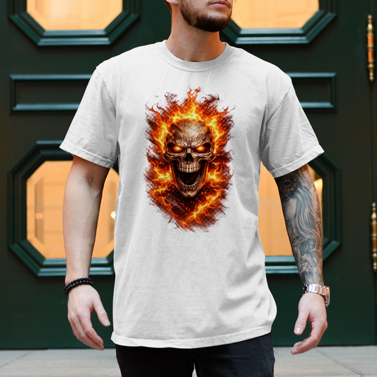 Herren T-Shirt Feuerwut