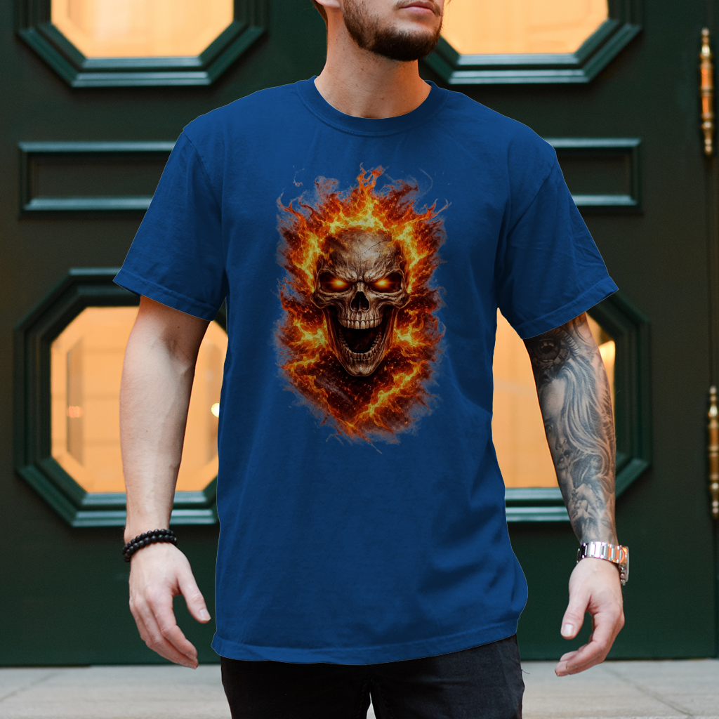 Herren T-Shirt Feuerwut