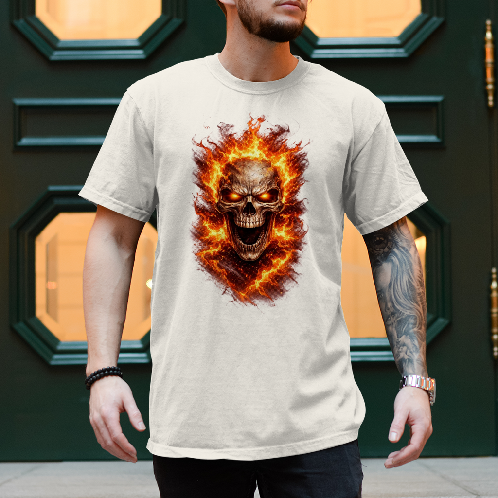 Herren T-Shirt Feuerwut