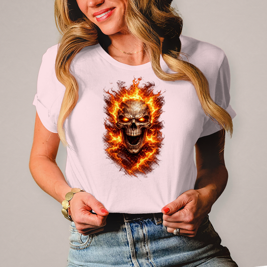 Damen T-Shirt Feuerwut