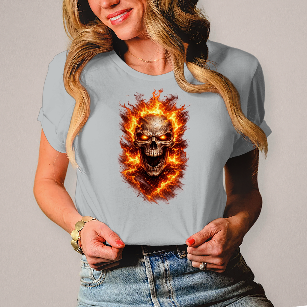 Damen T-Shirt Feuerwut
