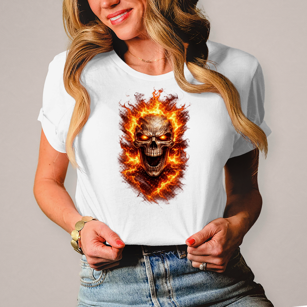 Damen T-Shirt Feuerwut