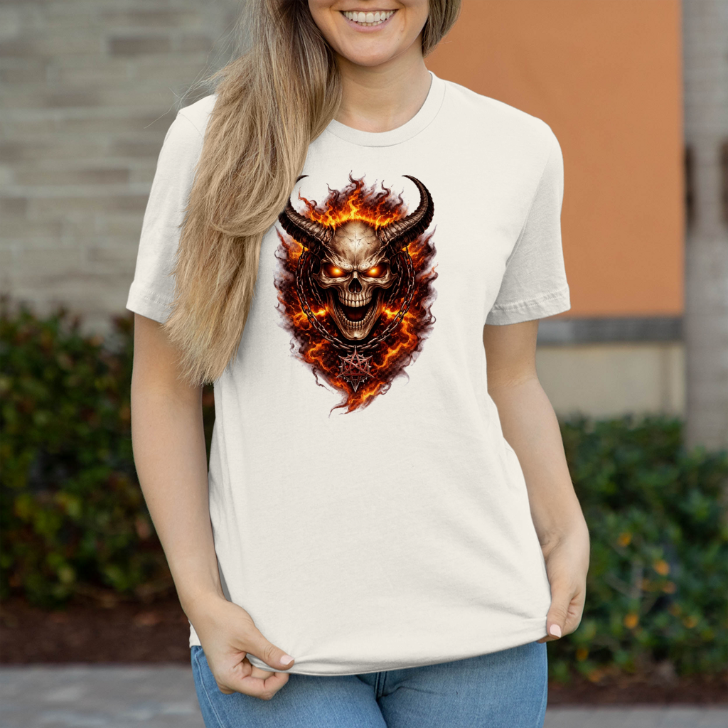 Damen T-Shirt Feuertod