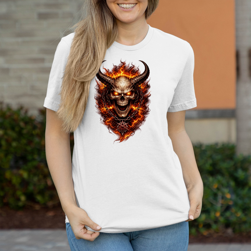 Damen T-Shirt Feuertod