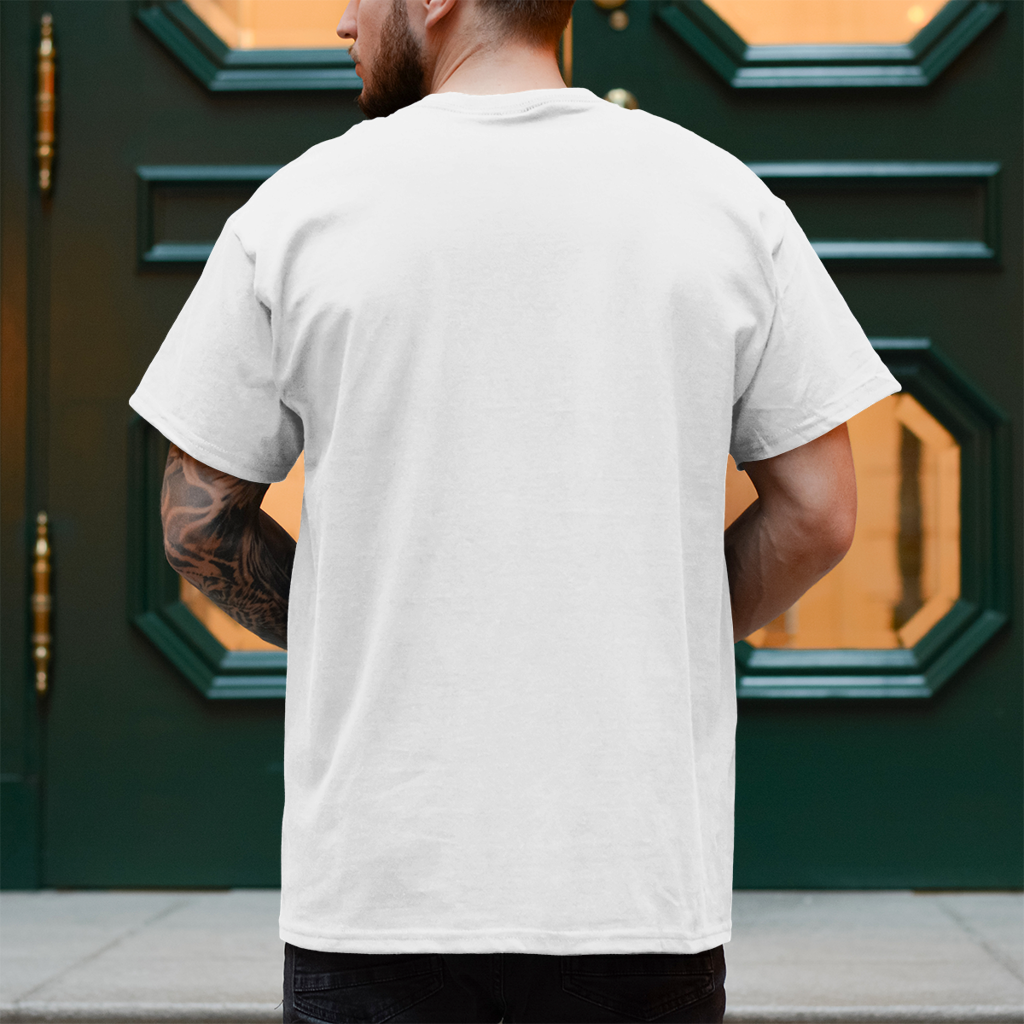 Herren T-Shirt Feuertod seitlich