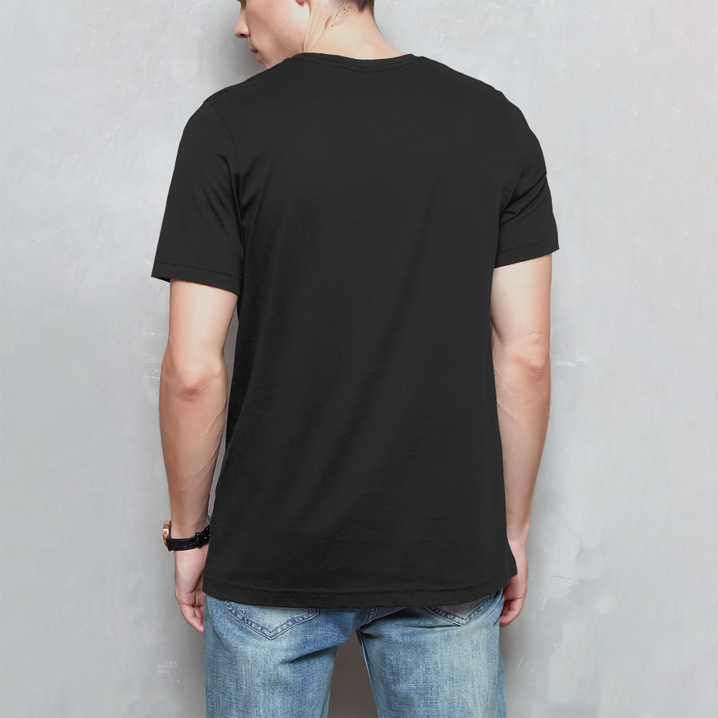 Herren T-Shirt Unheimlicher zombifizierter Welpe mit Energie