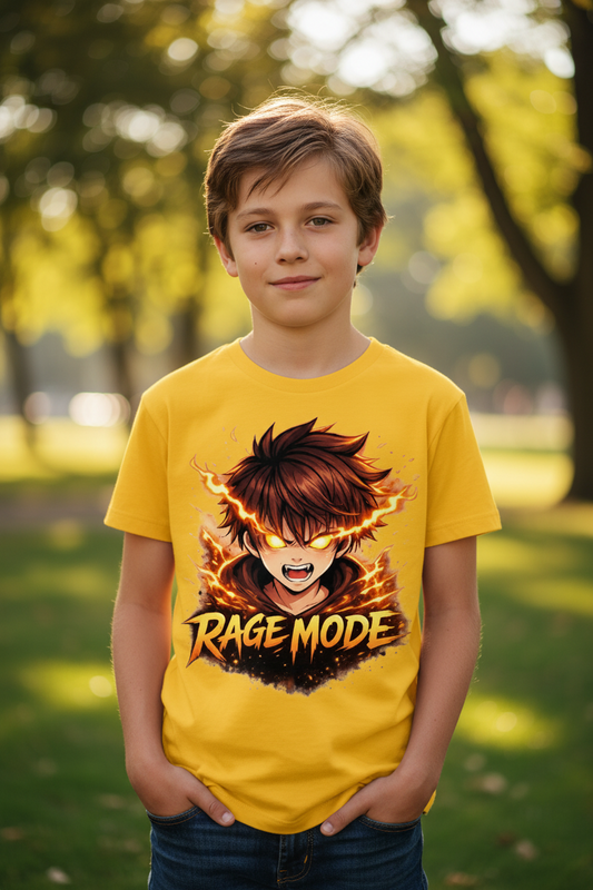 Kinder Basic T-Shirt Wutanfall Energieburst