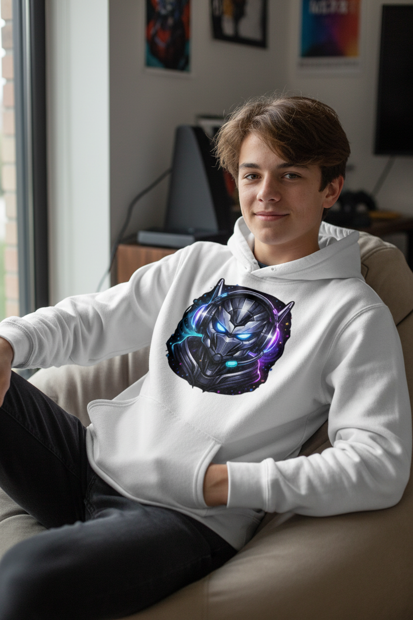 Kids Basic Hoodie Forge Guardian